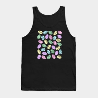 Cute Pastel Easter Eggs Holiday Doodle Design, made by EndlessEmporium Tank Top